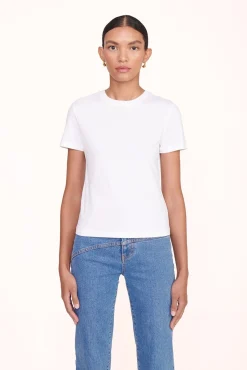 STAUD CREW NECK T SHIRT |> Tops