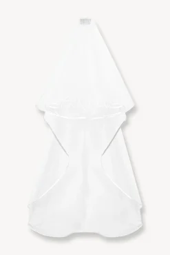 STAUD CUSTOM EMBROIDERED INITIALS VEIL> Bridal