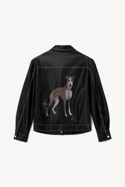 STAUD CUSTOM RYAN JACKET | BLACK> Outerwear & Jackets|Custom Clothing