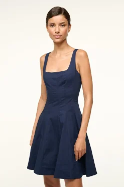 STAUD MINI WELLS DRESS |><noscript><img width=