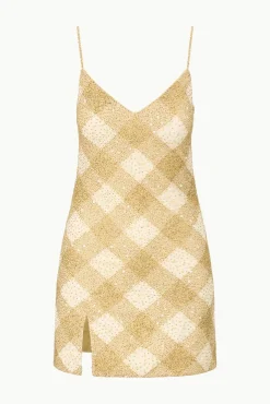 STAUD ACQUA DRESS GOLDEN HOUR><noscript><img width=