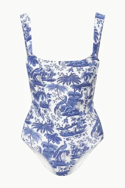 STAUD ADELAIDE ONE PIECE BLUE TOILE><noscript><img width=