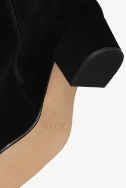 STAUD AIMEE SHORT BOOT BLACK SUEDE><noscript><img width=