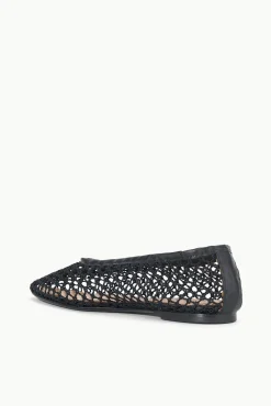 STAUD ALBA BALLET BLACK NETTING><noscript><img width=