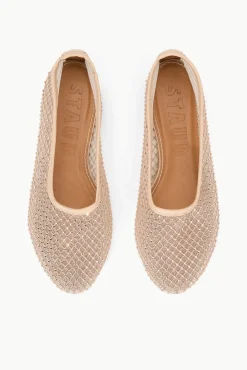 STAUD ALBA BALLET FLAT CRYSTAL MESH><noscript><img width=