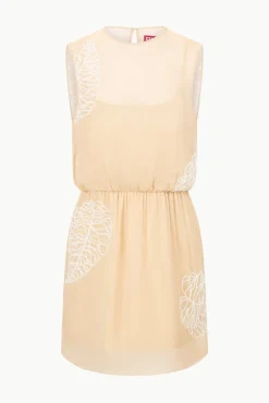 STAUD AMELIE DRESS SANDY PALM><noscript><img width=