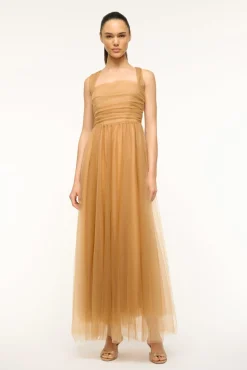 STAUD ANTONIA DRESS> The Evening Edit|Maxi Dresses