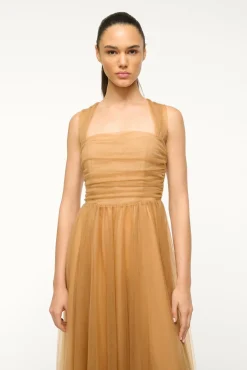 STAUD ANTONIA DRESS> The Evening Edit|Maxi Dresses