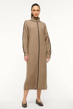 STAUD APRES DRESS MUSHROOM BLACK><noscript><img width=