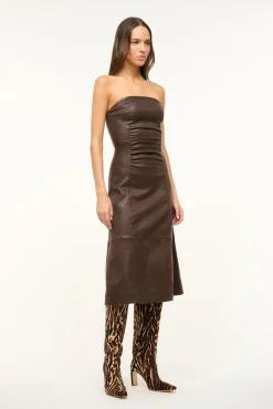 STAUD BOWERY DRESS><noscript><img width=
