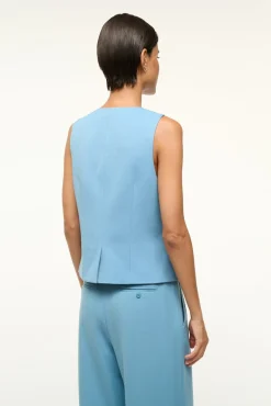 STAUD BRETT VEST TOMATO><noscript><img width=