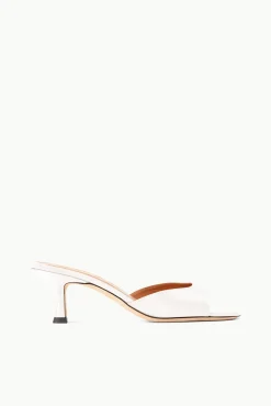 STAUD BRIGITTE MULE PAPER SATIN> Bridal|The Evening Edit