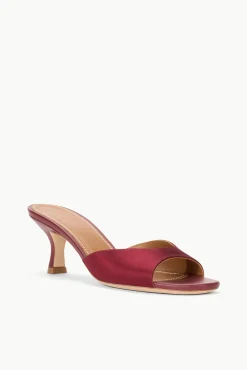 STAUD BRIGITTE MULE SATIN><noscript><img width=