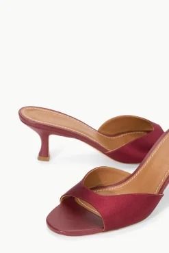 STAUD BRIGITTE MULE SATIN><noscript><img width=