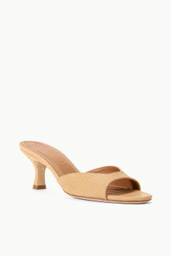 STAUD BRIGITTE MULE> The Evening Edit|Mules & Flats