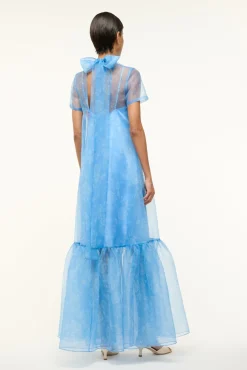 STAUD CALLUNA DRESS BLUE ROSE><noscript><img width=