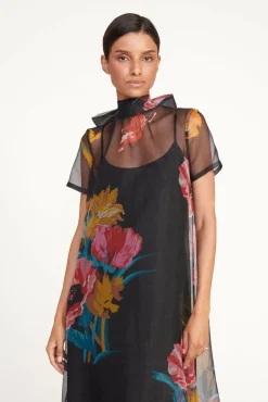 STAUD CALLUNA DRESS FIRST BLOOM NIGHT> The Evening Edit|Maxi Dresses