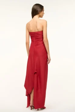 STAUD CARAVAGGIO DRESS> The Evening Edit|Maxi Dresses