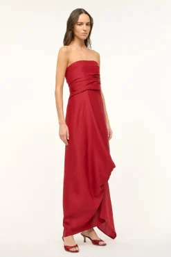 STAUD CARAVAGGIO DRESS><noscript><img width=