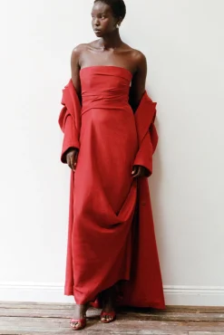 STAUD CARAVAGGIO DRESS><noscript><img width=