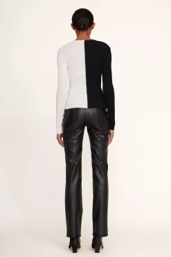 STAUD CARGO SWEATER | BLACK WHITE><noscript><img width=