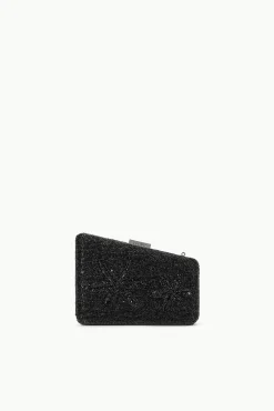 STAUD CARMELLA BEADED CLUTCH BLACK STARFISH> Clutches & Handhelds