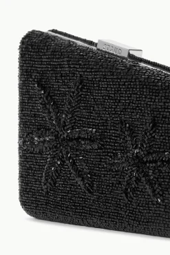 STAUD CARMELLA BEADED CLUTCH BLACK STARFISH><noscript><img width=
