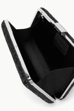 STAUD CARMELLA BEADED CLUTCH BLACK STARFISH><noscript><img width=