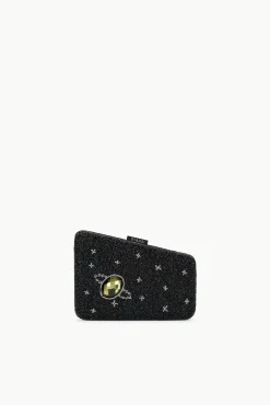 STAUD CARMELLA BEADED CLUTCH BLACK CELESTIAL><noscript><img width=