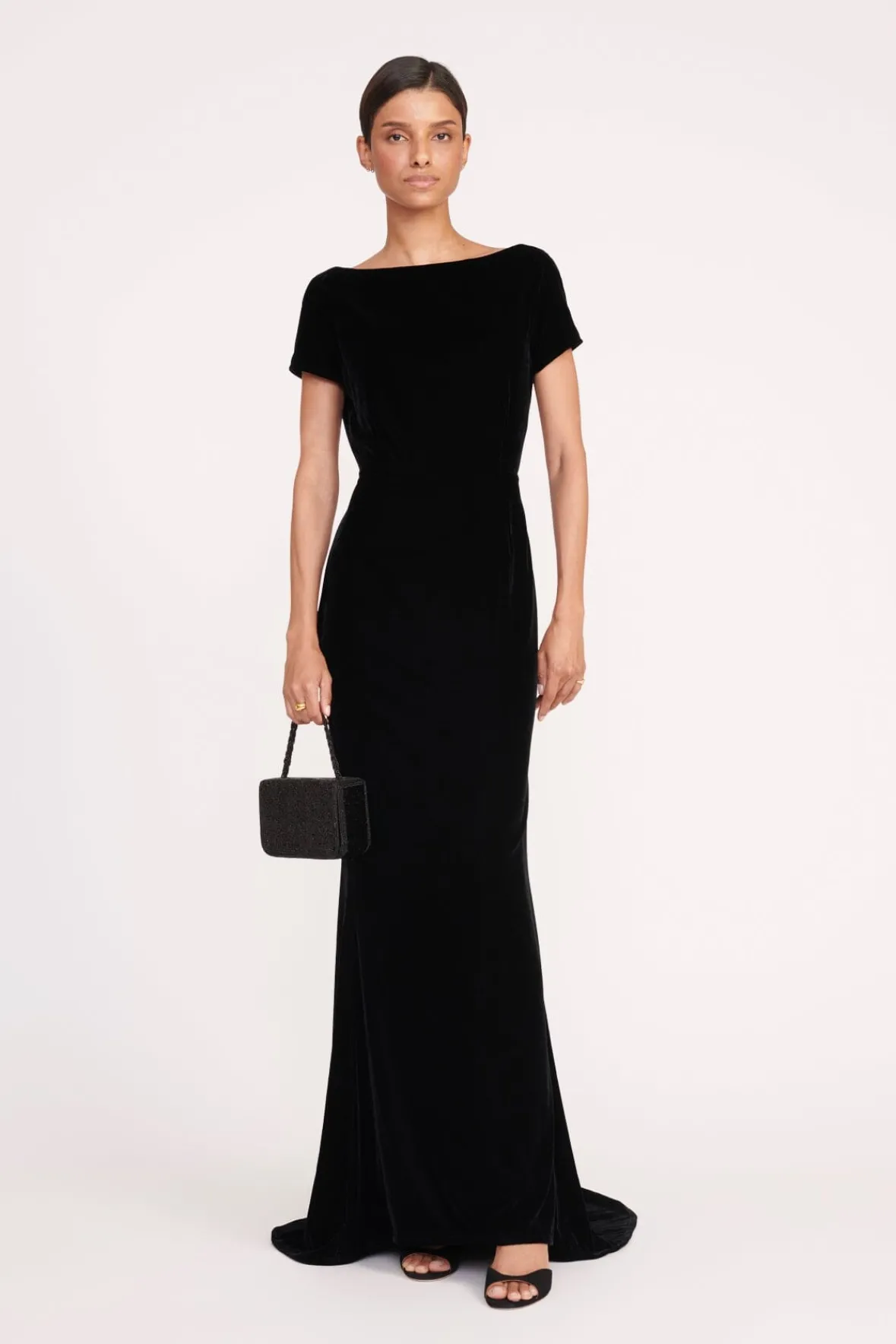 STAUD CARMEN BEADED BOX BAG> The Evening Edit|Clutches & Handhelds