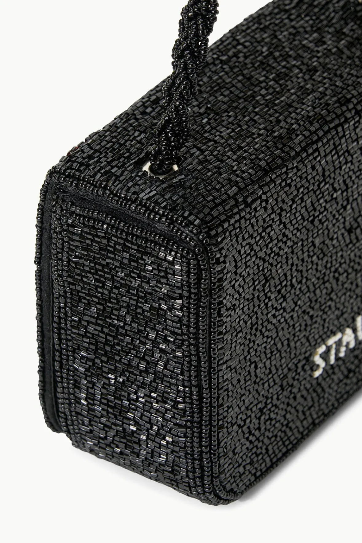 STAUD CARMEN BEADED BOX BAG> The Evening Edit|Clutches & Handhelds