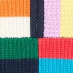 STAUD CASHMERE CROPPED HAMPTON SWEATER CABANA STRIPE MULTI><noscript><img width=