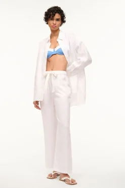 STAUD COLTON SHIRT> Swim|Cover-ups