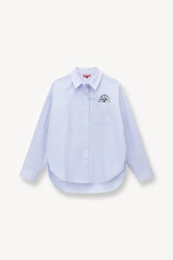 STAUD CUSTOM CLASSIC OVERSIZED SHIRT | OXFORD BLUE> Custom Clothing