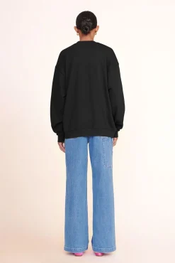 STAUD CUSTOM x C.BONZ OVERSIZED SWEATSHIRT | GREY><noscript><img width=