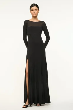 STAUD DARA DRESS> The Evening Edit|Maxi Dresses