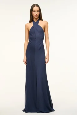 STAUD DAWN DRESS> The Evening Edit