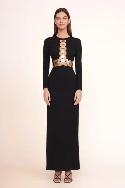 STAUD DELPHINE DRESS> Maxi Dresses|Dresses