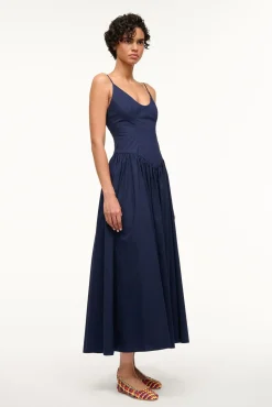 STAUD DENA DRESS> Maxi Dresses|Dresses