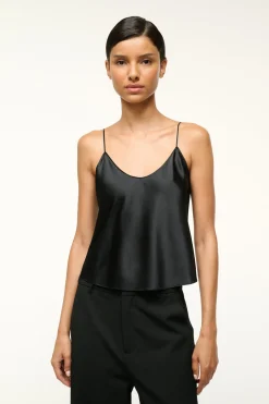 STAUD DURAND SILK CAMI> Tops