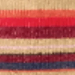 STAUD EIZA DRESS AUTUMNAL FADED STRIPE><noscript><img width=