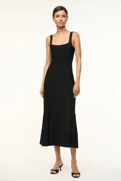 STAUD ELLISON DRESS> Knit Dresses|Maxi Dresses