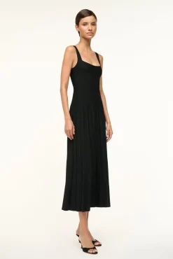 STAUD ELLISON DRESS> Knit Dresses|Maxi Dresses