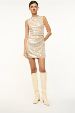 STAUD ETON DRESS> The Evening Edit|Mini Dresses
