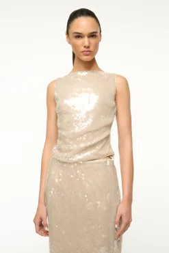 STAUD ETON TOP> Tops|The Evening Edit