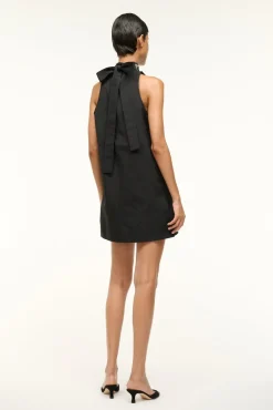 STAUD FINN DRESS BLACK CELESTIAL><noscript><img width=