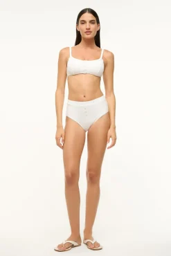 STAUD GIA BIKINI BOTTOM BRIGHT WHITE> Swim|Bikinis