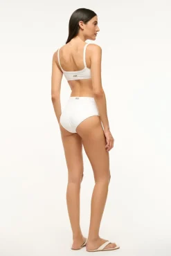 STAUD GIA BIKINI BOTTOM BRIGHT WHITE> Swim|Bikinis