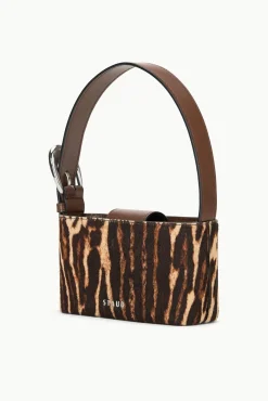 STAUD GRANT BAG LADY LEOPARD CACAO><noscript><img width=