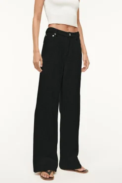 STAUD GRAYSON PANT IVORY> Pants & Shorts